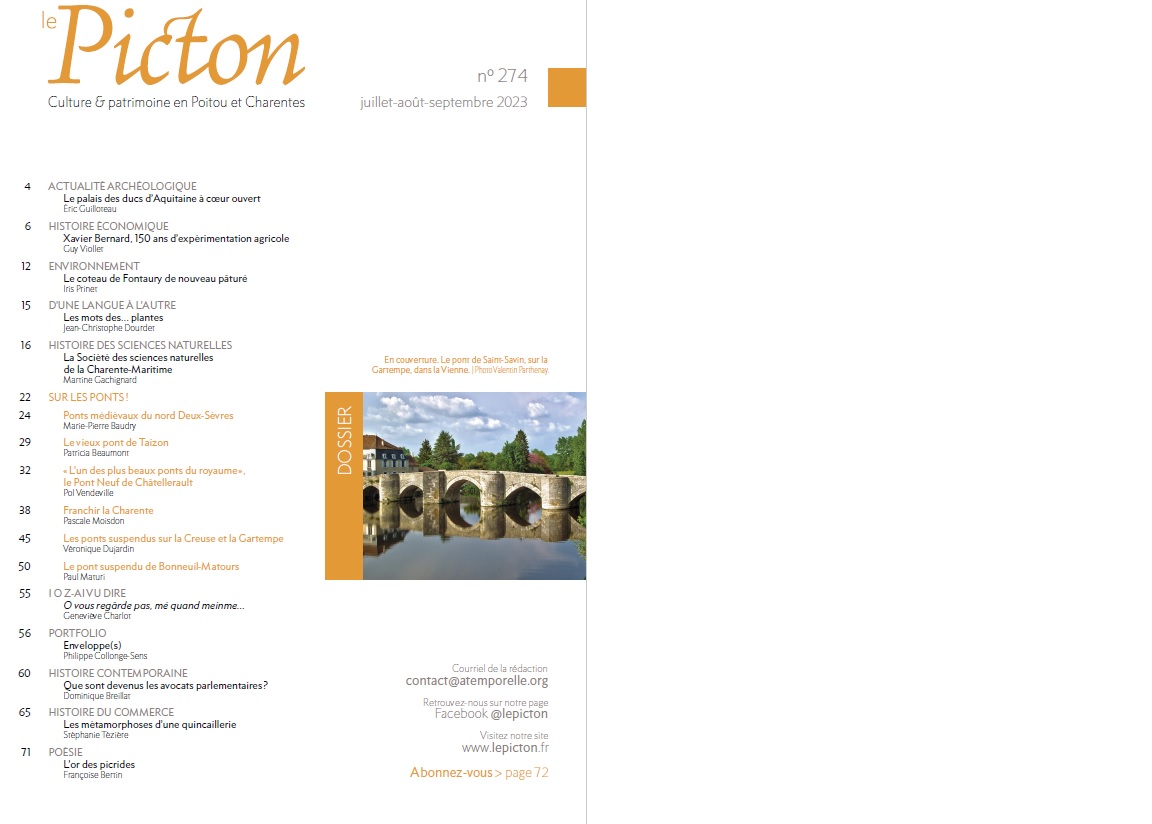 Sommaire- Le Picton - Juillet 23